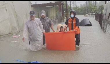 No Comment : Gaemi, le plus puissant typhon en huit ans, touche terre à Taïwan