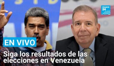 Resultados de las elecciones presidenciales de Venezuela • FRANCE 24 Español