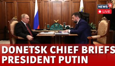 Vladimir Putin LIVE | Russian President Putin Meets With Donetsk Chief | Russia-Ukraine News | N18G