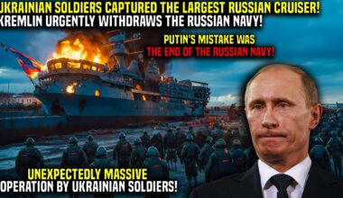 PAYBACK: Ukraine Captures Largest Russian Cruiser! Kremlin Fearfully Demands Ceasefire from Ukraine!