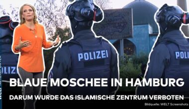 BLAUE MOSCHEE IN HAMBURG: Was wir über das islamische Zentrum wissen und warum es verboten wurde