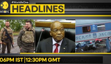 Zelensky visits Kharkiv frontline | ANC expels former President Zuma | WION Headlines