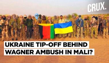 Mali Rebels Display Ukraine Flag, Kyiv Claims Provided Information For Deadly Ambush On Wagner