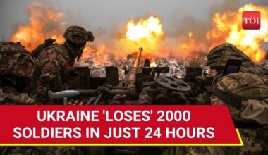 Russia Launches Massive Attack On Ukraine Army; '2000 Soldiers Killed, Donetsk Settlement Captured'