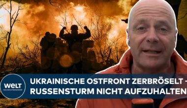 PUTINS KRIEG: Dramatische Lage - Russen treiben mühelos Keile in ukrainische Verteidigungslinien