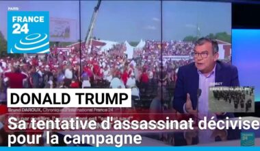 La tentative d'assassinat de Donald Trump, un événement décisif dans la campagne américaine