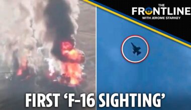 Ukrainian paratroopers destroy '33 tanks & avs' repelling Putin's assaults as ‘first F-16 sighted’