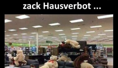 Zack Hausverbot ...