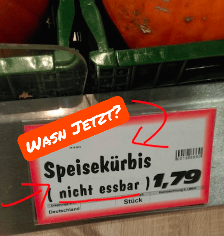 Wasn jetzt? 🤣