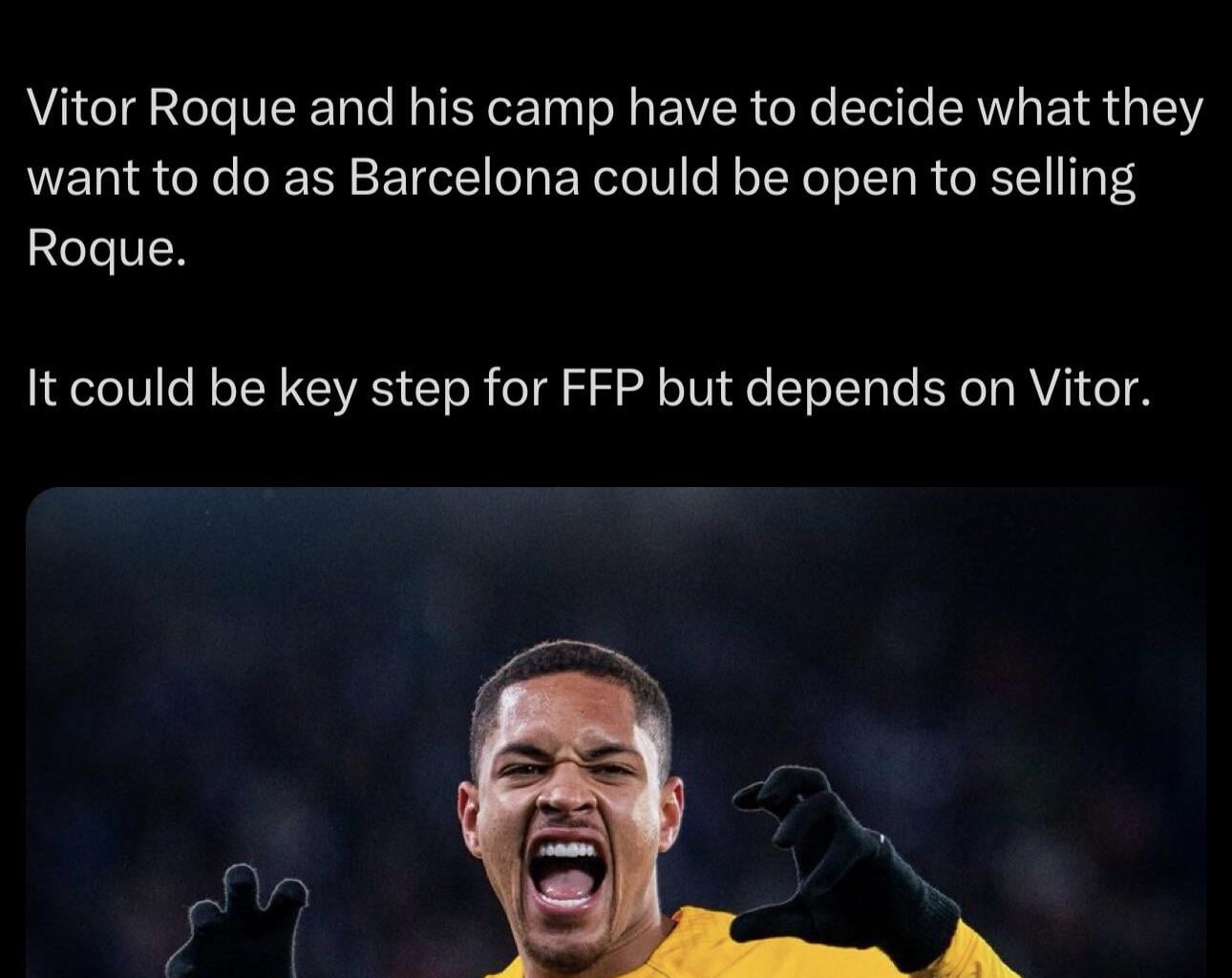 If an offer happened to be around the 70-80 million euro range how would you guys feel about this?