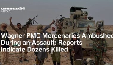 Wagner PMC Mercenaries Ambushed During an Assault: Reports Indicate Dozens Killed