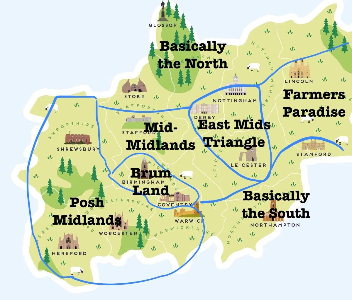 My Accurate Guide to the Midlands