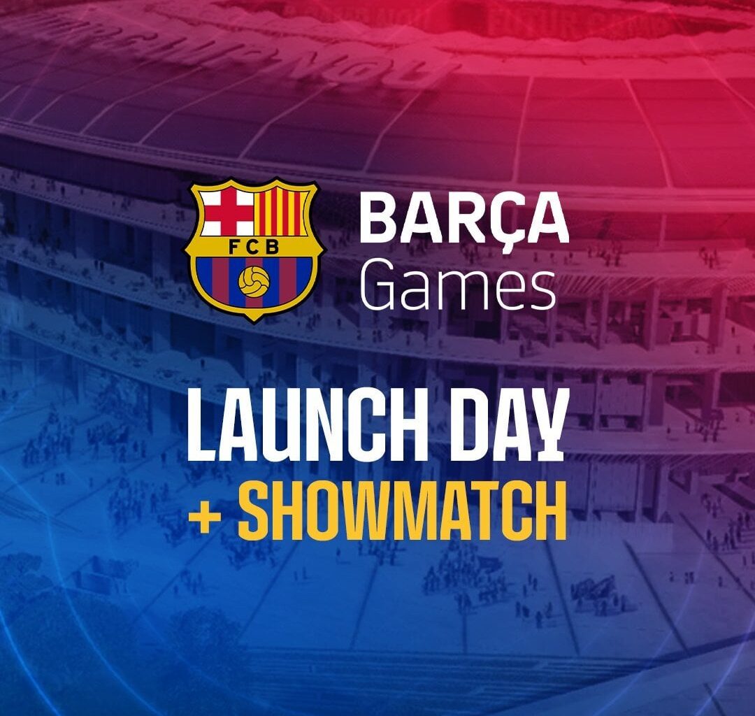 Launch day is comming! Want to know what Barça Games is all about? Don't miss this great event broadcast from the Auditori 1899 via @BarcaOneFCB . We'll see you tomorrow at 10 AM CEST!