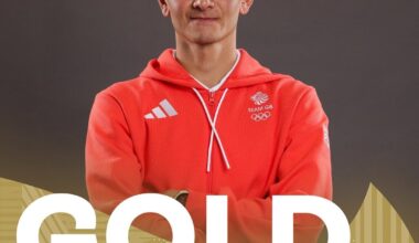 Alex Yee takes gold for GB in the Mens Olympic triathlon, with an insane comeback in the final moments!