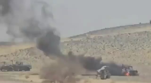 Footage from the Tuareg rebels ambush on Wagner and Mali soldiers.