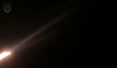 Ukrainian footage from this night shows the destruction of Iranian / Russian Shahed-136 drones using US-donated VAMPIRE C-UAS systems.