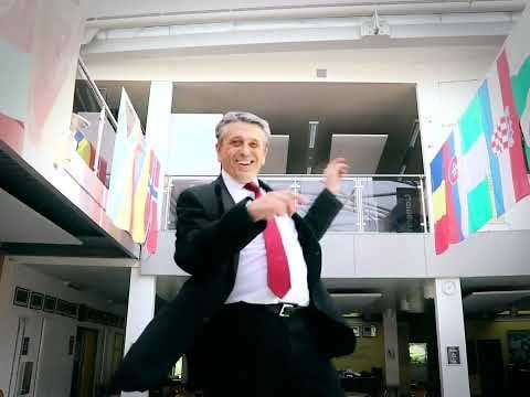 St Wilfrid's Catholic School, Crawley does a remake of Fatboy Slim's Weapon of Choice featuring their headmaster for an end of term video