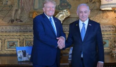 Trump Meets Netanyahu as US Visit Ends, Marked by Gaza Protests