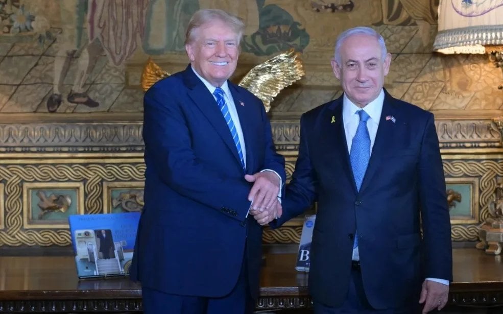 Trump Meets Netanyahu as US Visit Ends, Marked by Gaza Protests