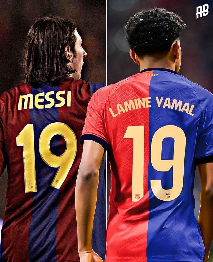 Lionel Messi x Lamine Yamal