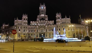 Madrid, Spain,. City Hall, formerly Post Office.