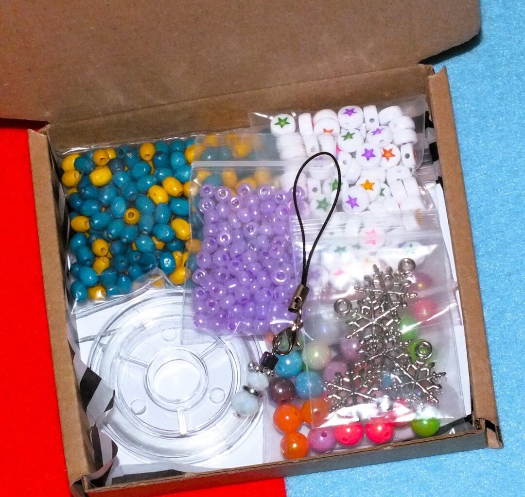 There's still lots of free Mental Health ‘Boredom Buster’ Box O' Beads ready to send out - If you or anyone you know is struggling with things, they're free to absolutely anyone who needs ‘em - you, a friend, community group, whoever. Over 300 have gone out so far & there's one for you, if you want.