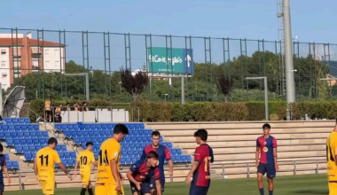 Barça played a friendly today vs Olot and won 1-0...scored by Pablo Torre..