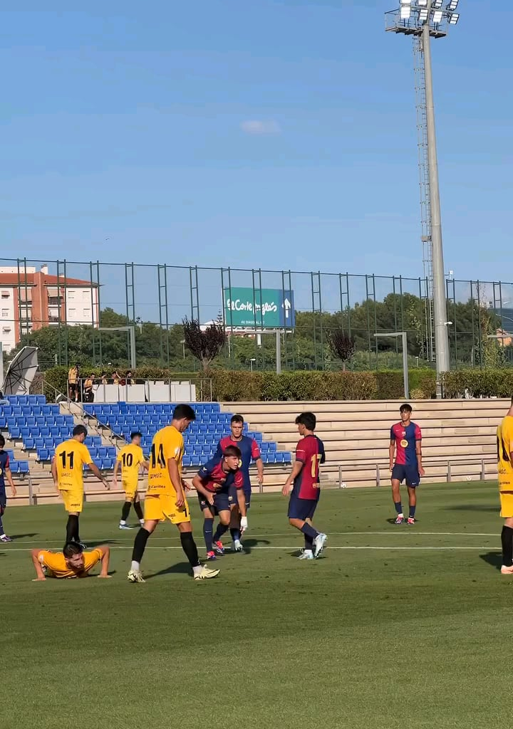 Barça played a friendly today vs Olot and won 1-0...scored by Pablo Torre..