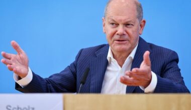 Germany's Scholz dismisses critics' fears as he backs stronger military deterrence