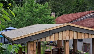 Meinung zu meinem Palleten Pavillon?