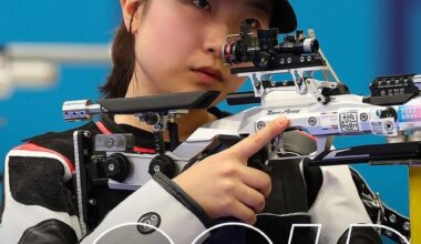 Ban Hyojin gets Gold in 10m Air Rifle Shooting, winning Korea's 100th Gold medal in the nation's Summer Olympics history