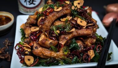 Yunnan Style frittierte Rippchen mit Minze