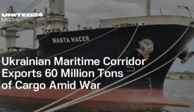 Ukrainian Maritime Corridor Exports 60 Million Tons of Cargo Amid War