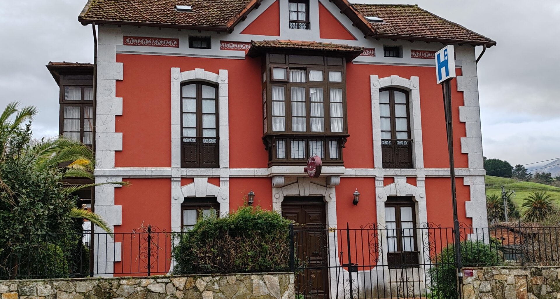 Andrés Llano House, Arriondas, Spain . Now a hotel .