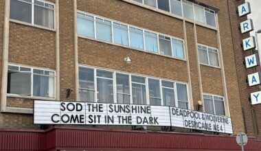 A little cinema in Barnsley today.