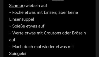 Wenn ihr mal wieder nicht wisst, was ihr kochen sollt