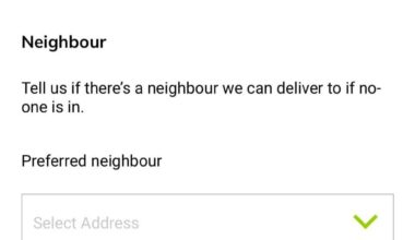 Yodel has ‘avoid neighbour’ as an option on their app.