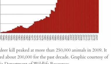 Virginia Deer Population Map Looks like State of Virginia