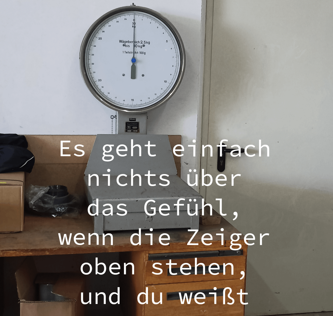 Zeit für ne Pause.