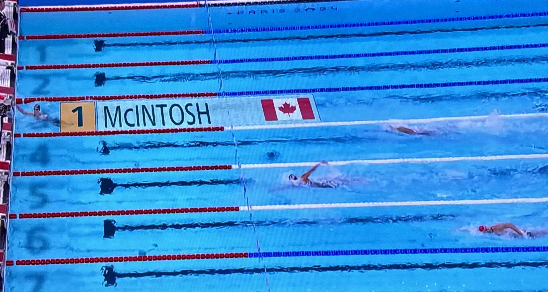 Second gold for Canada! Mcintosh, let’s go Canada 🇨🇦