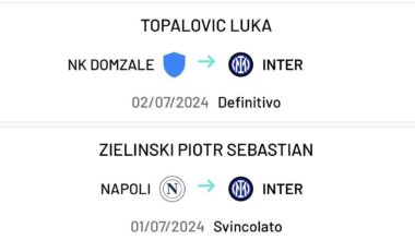 [Inter Xtra] BREAKING: The contracts of Luka Topalović and Piotr Zieliński have been deposited to the league. Both can now OFFICIALLY be considered Inter players.