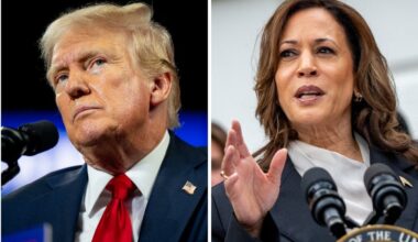 Trump says world leaders will walk all over Harris because of ‘how she looks’ in latest misogynist rant