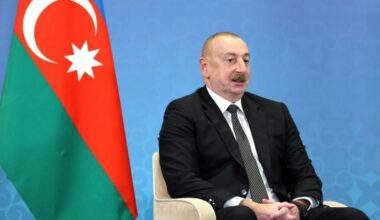 Azerbaijan's president pledges to help French territories secure independence