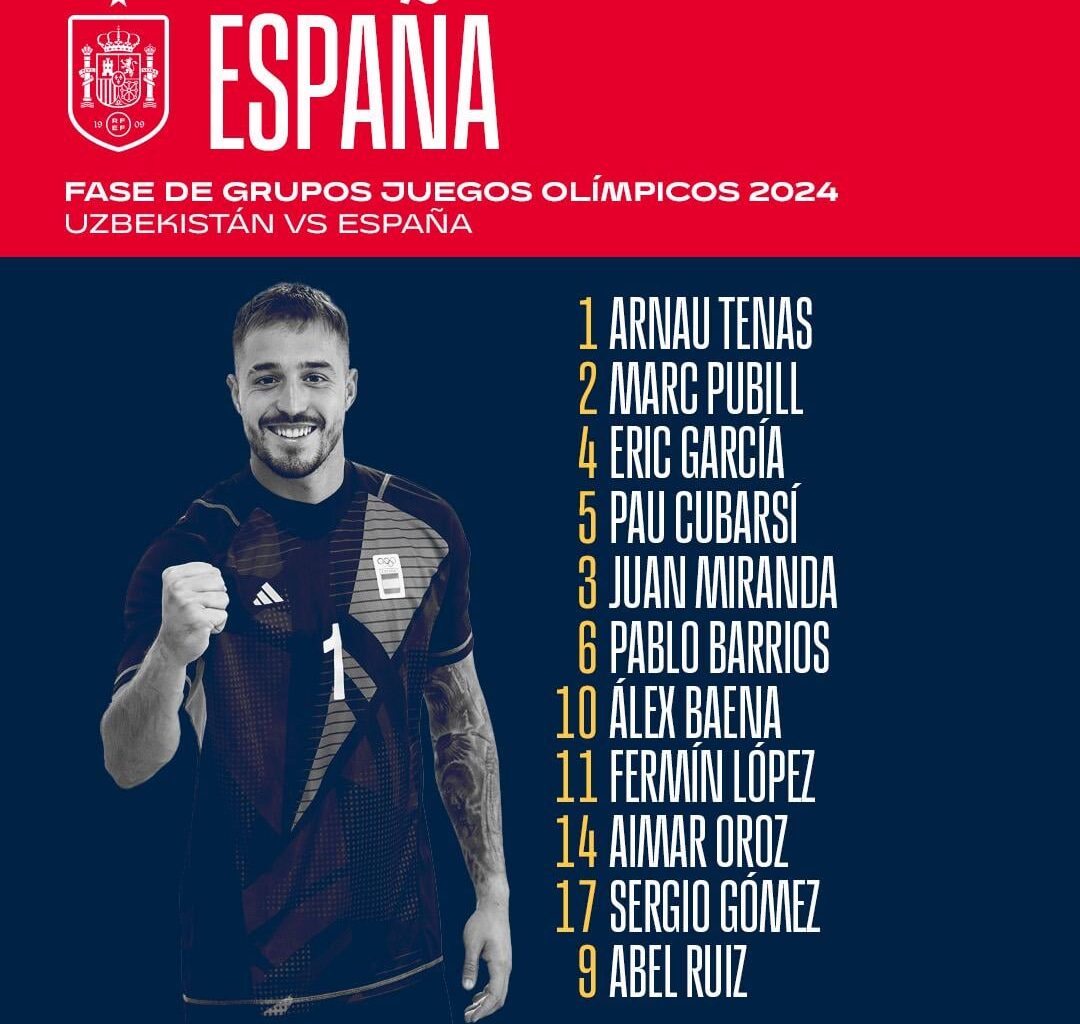 Eric, Fermin and Cubarsi start for Spain in the Olympics