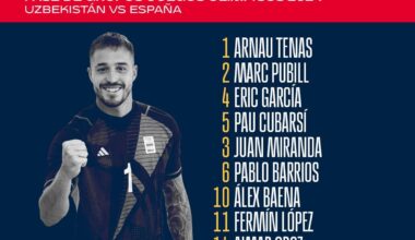 Eric, Fermin and Cubarsi start for Spain in the Olympics