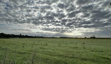 Who said Norfolk is flat, I’m sure there’s a slight incline in the far distance.