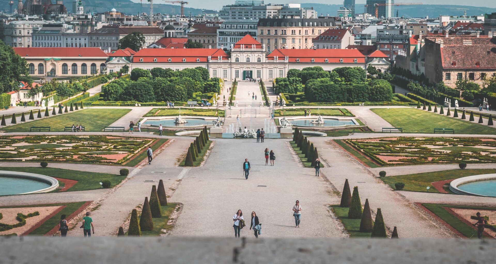 Belvedere Palace, Wien, Austria