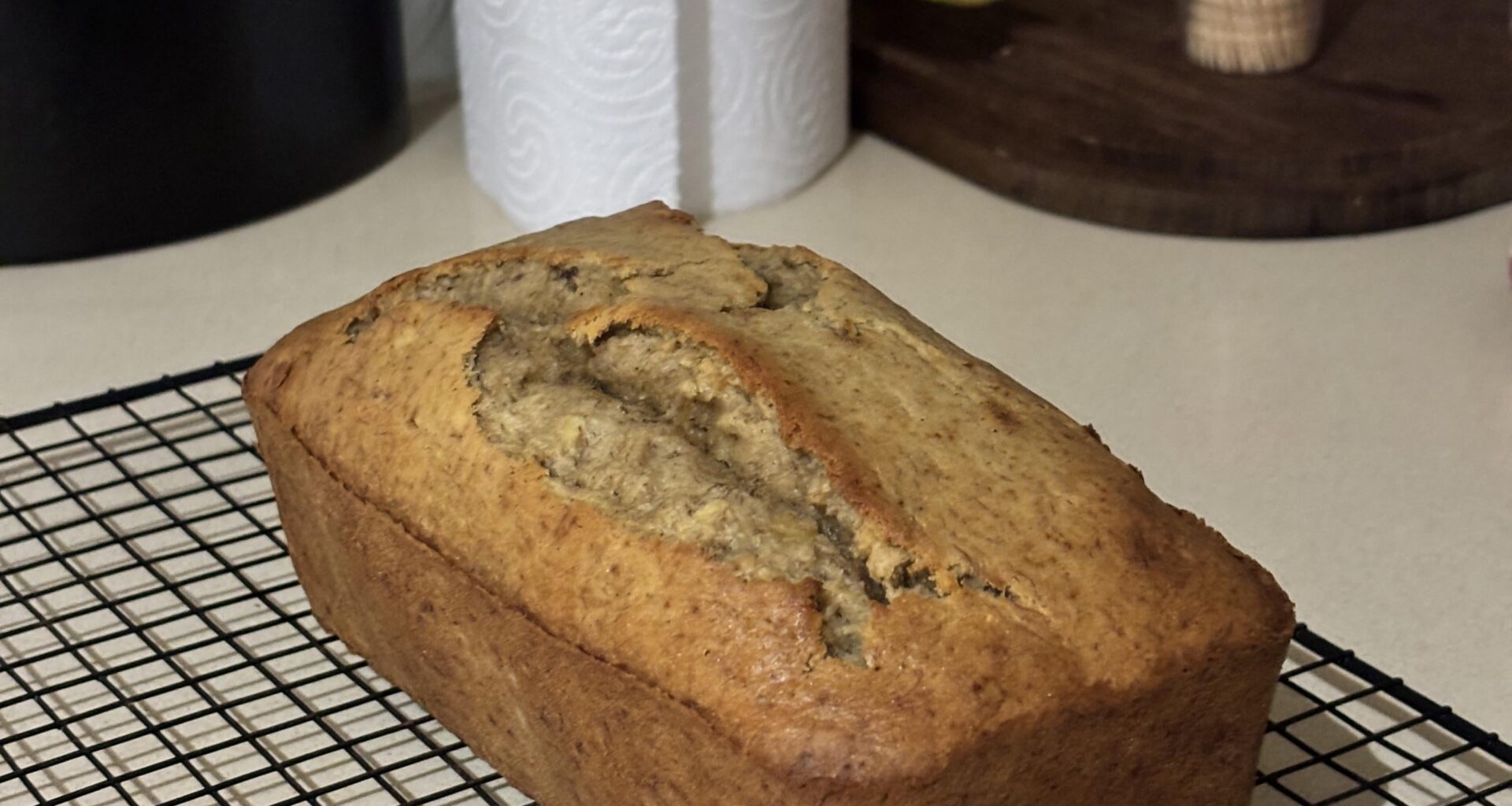 Crash test pour mon premier banana bread