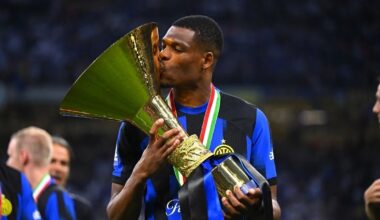 [Amala] GdS - The future of Dumfries will still be in Appiano, the Dutchman was convinced to sign the renewal under the conditions of the Inter management, €4M + bonuses!  Schira - Denzel Dumfries is increasingly close to extending his contract with Inter until 2028 at €4M + bonuses.