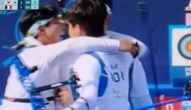 South Korea win the Gold Medal in Men's team Archery